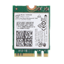 7265NGW Dual Band Wirelss-AC 7265 867Mbps 802.11ac WiFi + Blue-tooth BT 4.2 NGFF M.2 Wireless Network Card